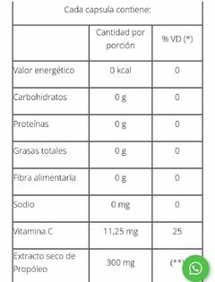 Pack X3 Propóleo Fuerte Aumenta Las Defensas Noble Apicultor 50 capulas - comprar online