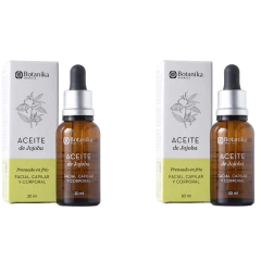 Pack X2 Aceite De Jojoba Puro Rico en Vitamina E Natier 30ml