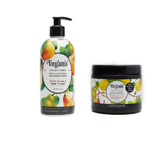 Set Corporal Pera Firmeza Suavidad Luminosidad Veganis