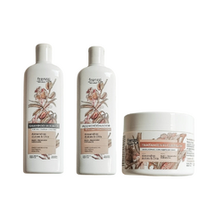 Shampoo+Acondicionar+Tratamiento capilar Almendras Dulces y Chía Frenzzi
