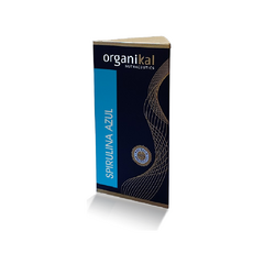 Spirulina Azul Apto Vegano Vitaminas Organikal 30 cápsulas