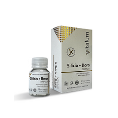 Silicio + Boro complex fortalecer y mejorar la salud ósea Vitalum 30 capsulas