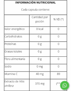 Pack X2 ResveratrolPiel Saludable Natier 50 Capsulas - comprar online