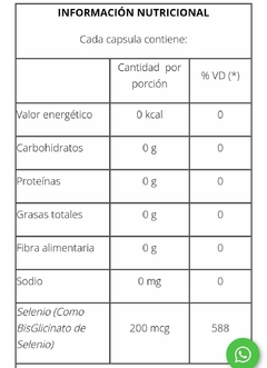 Pack X3 Selenio Quelado Mejora Función Cognitiva Natier 50 Capsulas - (copia) - comprar online