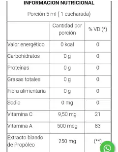 Propóleo Fuerte Máxima Pureza Noble Apicultor - Almacén Verdemas