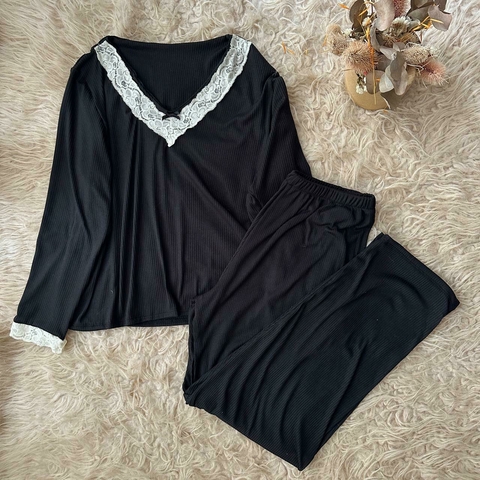Pijama Dafne morley negro