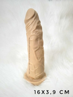 PRÓTESE SEM VIBRO - 16 x 3,9 CM - comprar online