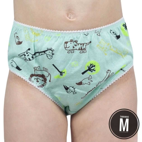 Calcinha Infantil Algodão M