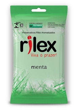 CAMISINHA LUBRIFICADA COM AROMA DE MENTA- 3 UND