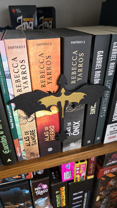 Separador de libros Alas de Sangre - Tairn & Andarna - Magicbox3D