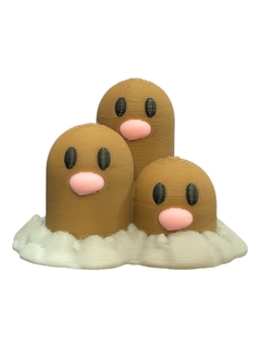 Dugtrio - Pokémon Chibi