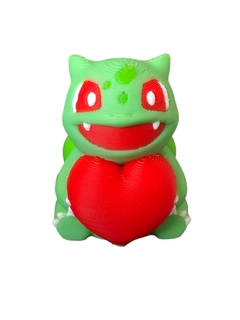 Bulbasaur San Valentín - Pokémon Chibi - Magicbox3D