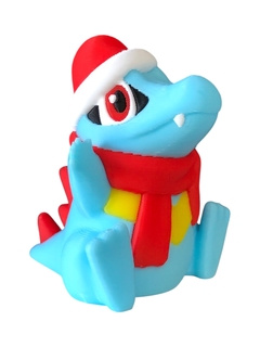 Totodile Navidad - Pokémon Chibi - Magicbox3D