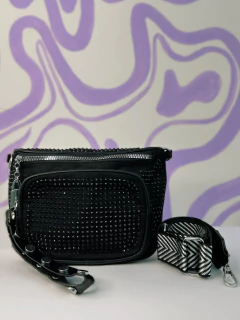 Bolsa bag camurça strass - comprar online