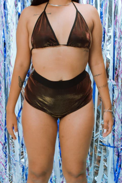 Hotpants holográfico shine - comprar online