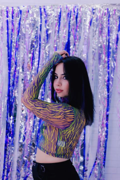 Cropped Psicodelario Tule