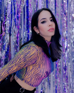 Imagem do Cropped Psicodelario Tule