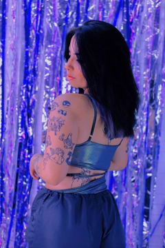 Body assimetrico laminado cut out - BY Famelli