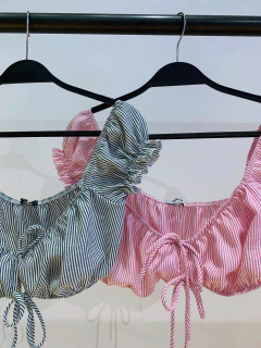 Top los angeles listrado - BY Famelli