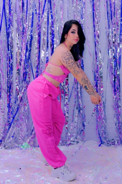 Cropped butterfly shine - loja online