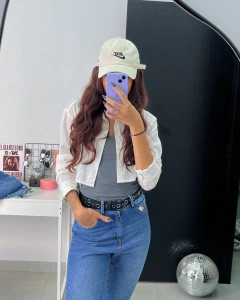 Cinto fivela onix ilhós degrade na internet