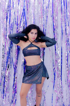 Saia tranpassada laminada foil - comprar online