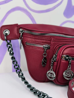 Bolsa estilo pochete de napa na internet