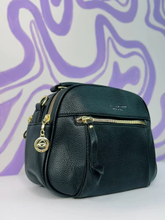 Bolsa preta napa duas alças - comprar online