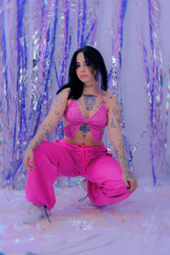 Imagem do Cropped butterfly shine