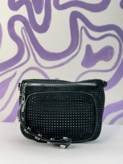 Bolsa bag camurça strass na internet