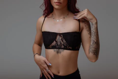 Top Renda Underwear na internet