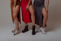 Vestido fenda Scarlett wisk - BY Famelli