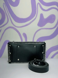 Bolsa pochete strass prata na internet