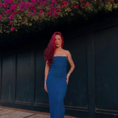 Vestido tomara que caia midi moss - loja online