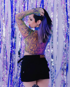 Cropped Psicodelario Tule - comprar online