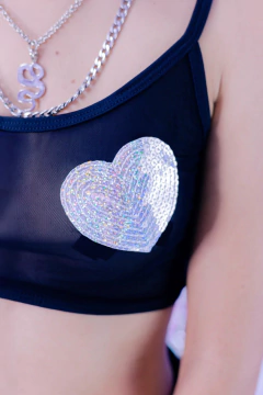 Imagem do Top transparency patch coração