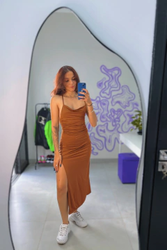 Vestido fenda Scarlett wisk - loja online