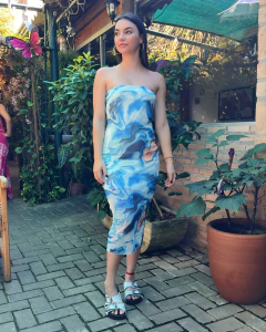 Vestido tule yass - loja online