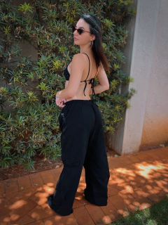 Top cortininha strass - loja online