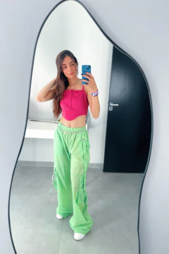 Calça cargo tecido tecnológico - loja online