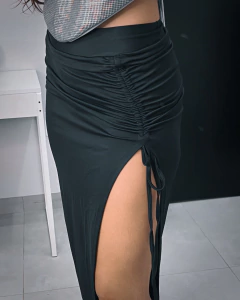 Saia w/ fenda poliamida - BY Famelli