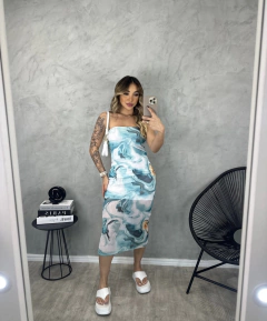 Vestido tule yass - loja online