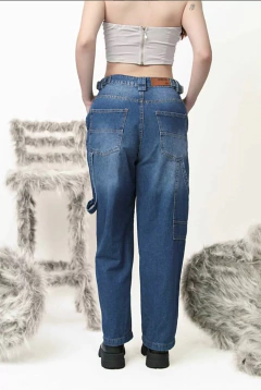 Calça jeans baggy - BY Famelli