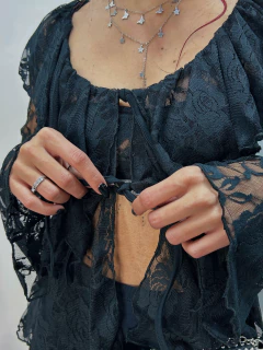 Blusa renda Boho chic - comprar online