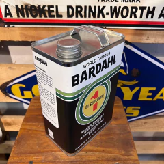 Lata 1 galón Bardhall - Antique Carteles