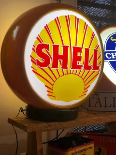 Bocha de surtidor Shell - Antique Carteles