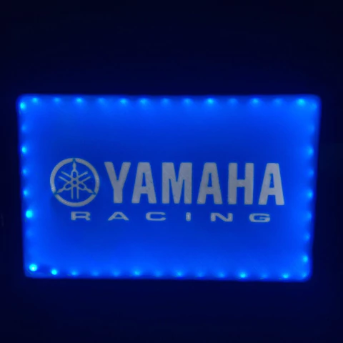 Cartel luminoso Yamaha 3D - comprar online