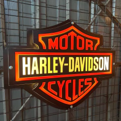 Cartel luminoso Harley - Antique Carteles