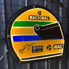 Cartel luminoso Senna en internet