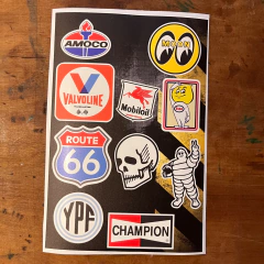 Set 10 calcos UV N6 super resistentes